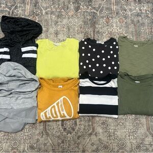 Kids Polka Dot Black and White Shirt